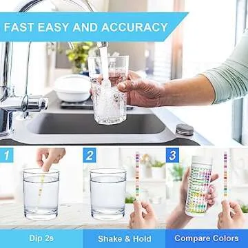 Complete Water Testing Kit: 125 Strips for Safe Drinking Water
