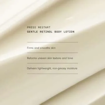 Versed Press Restart Retinol Body Lotion, 2 Pack - Skin Firming Lotion with Cocoa Butter, Squalane & Vitamin E - Lightweight All-Over Body Moisturizer for Aging Dry Skin (6 Oz Each, 2 Products)