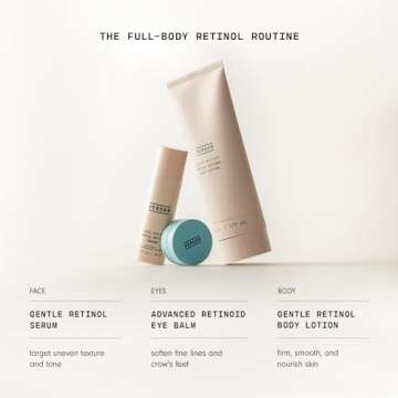 Versed Press Restart Retinol Body Lotion, 2 Pack - Skin Firming Lotion with Cocoa Butter, Squalane & Vitamin E - Lightweight All-Over Body Moisturizer for Aging Dry Skin (6 Oz Each, 2 Products)