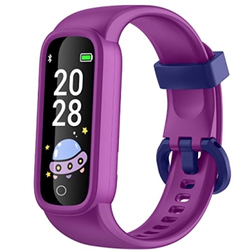 EURANS Kids Fitness Tracker Watch for Boys Girls Teens Ages 5-12, IP68 Waterproof Fitness Watch with...