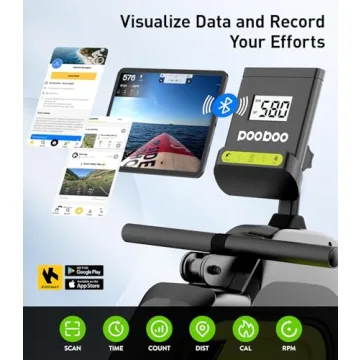 JKANGFIT Magnetic Rowing Machine Full Body Workout Home