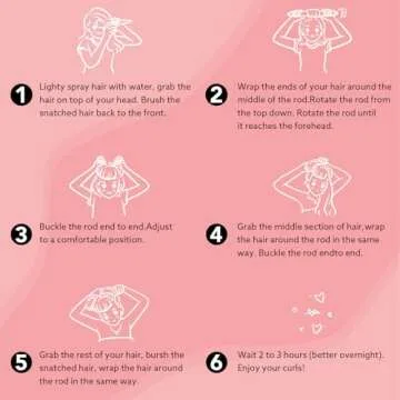 obeoby 4 in 1 Pack Heatless Curls No Heat Curling Rod, Velvet Hair Curlers to Sleep in Overnight Curls with Hook Blowout Rods Headband with Silk Scarf Curl Styling Kit for Long Medium Hair