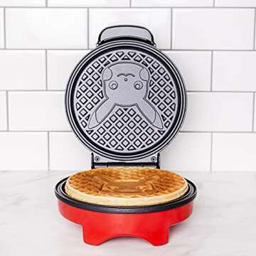 Uncanny Brands Pokémon Waffle Maker - Make Pikachu Waffles - Kitchen Appliance