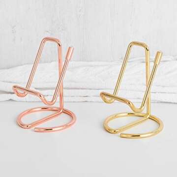 HubHnb Rose Gold Universal Portable Phone Stand Holder for All Devices