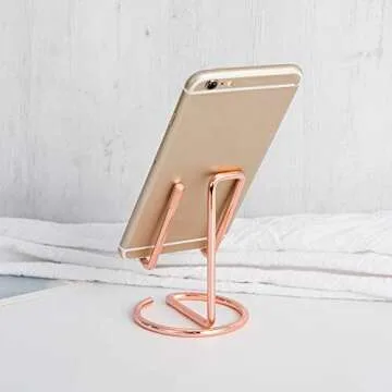 HubHnb Rose Gold Universal Portable Phone Stand Holder for All Devices