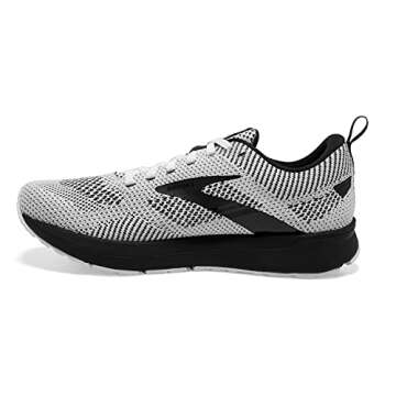Brooks Women's Revel 5 Neutral Running Shoe - White/Black - 6