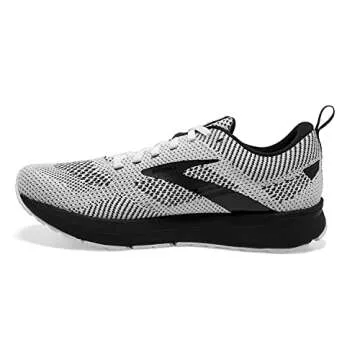 Brooks Women's Revel 5 Neutral Running Shoe - White/Black - 6