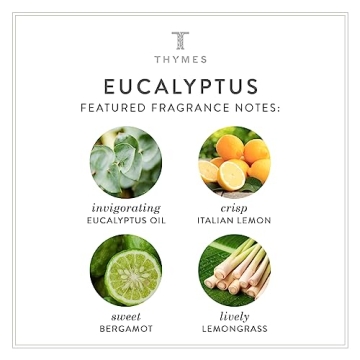 Thymes Eucalyptus Candle for a Luxurious Aromatherapy Experience