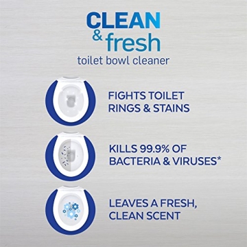 Lysol Toilet Bowl Cleaner Gel Kills Germs Removes Stains