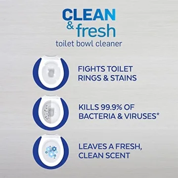 Lysol Toilet Bowl Cleaner Gel Kills Germs Removes Stains