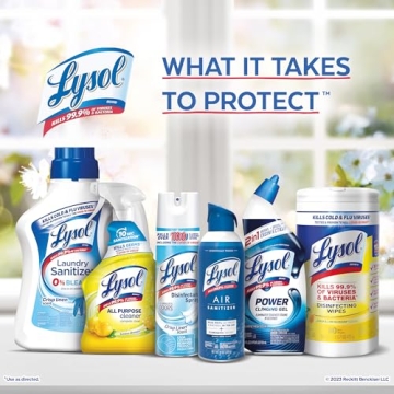 Lysol Toilet Bowl Cleaner Gel Kills Germs Removes Stains