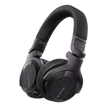 Pioneer DJ HDJ-CUE1 On-ear DJ Headphones - Black