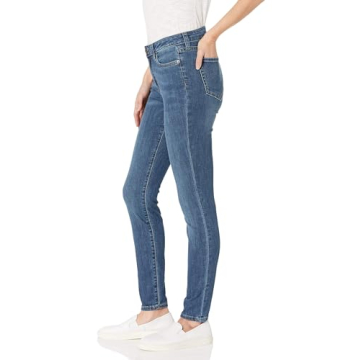 Amazon Essentials Women's Mid-Rise Skinny Jean for Comfort