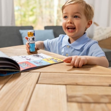 Melissa & Doug Sticker WOW!™ 24-Page Activity Pad and Sticker Stamper, 300 Stickers, Arts and Crafts Fidget Toy Collectible Character – Astronaut - FSC Certified