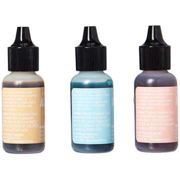 Ranger TAK-L-25955 Adirondack Lights Alcohol Ink 3/Pkg - Vibrant Colors for All Surfaces