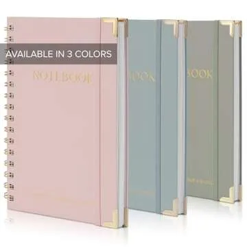 Stylish Meeting Notebook for Efficient Organizer Duties