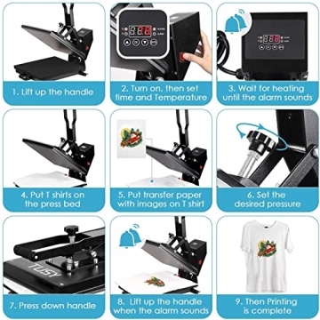 Discover TUSY Heat Press Machine for Seamless Transfers