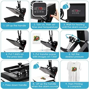 Discover TUSY Heat Press Machine for Seamless Transfers