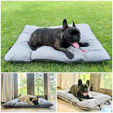 Tuff Pupper All Weather Outdoor Dog Bed for Travel