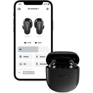 Bose QuietComfort Earbuds II, Best Noise Cancelling