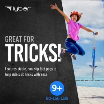 Flybar Master Pogo Stick for Kids, Safe & Durable Fun