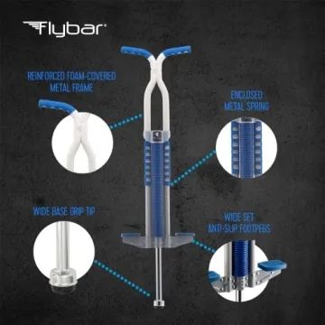 Flybar Master Pogo Stick for Kids, Safe & Durable Fun