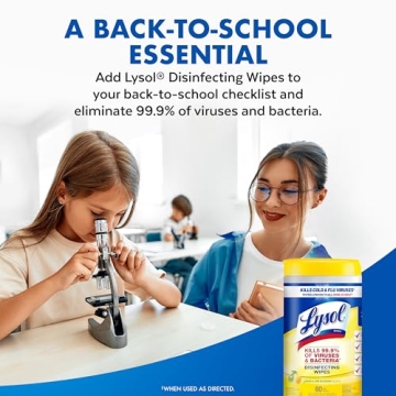 Lysol Disinfecting Wipes Bundle for Effective Cleaning