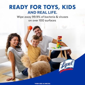 Lysol Disinfecting Wipes Bundle for Effective Cleaning