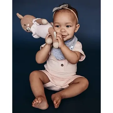 DiaperSquad Absorbent Baby Bibs for Drooling & Teething