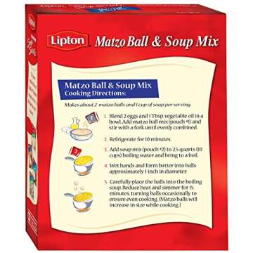 Lipton, Kosher Matzo Ball and Soup Mix (3 Pack)