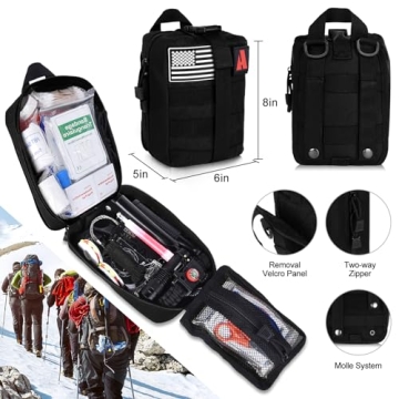 Furaso Survival Kit 257 pcs Outdoor Survival Gear & First Aid