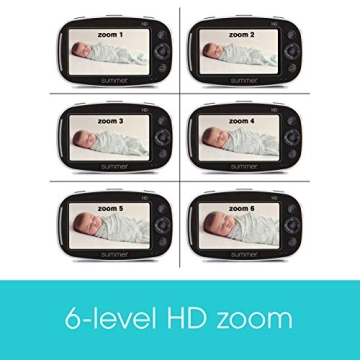 Summer Infant Baby Pixel Zoom HD Video Monitor with Night Vision