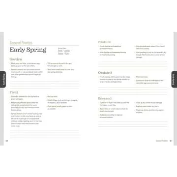 Seasonal Homestead Planner for Gardeners & Homesteaders