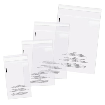 Spartan Industrial Poly Bag Bundle - 400 Pack (6x9, 8x10, 9x12, 11x14)