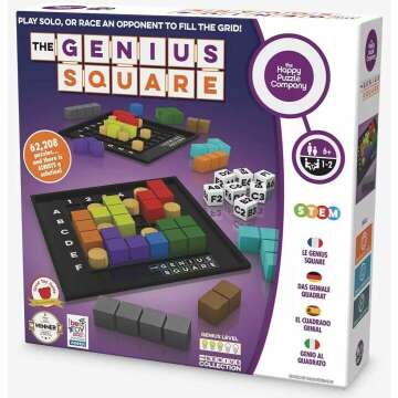 The Genius Square Game - Award Winning Fun