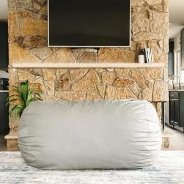 Big Joe Fuf Media Lounger Giant Foam Filled Bean Bag