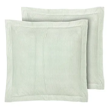 Laura Ashley Home Euro Sham Set - Stylish Cotton Shams