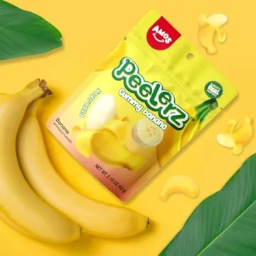 Amos Peelable Banana Gummies - Fat Free Snacks