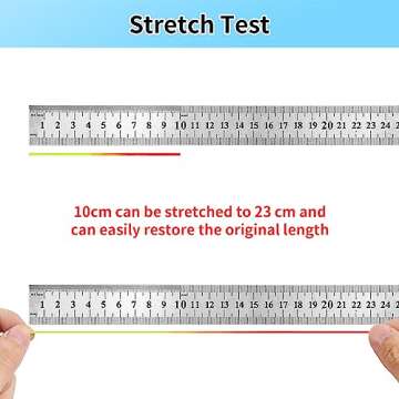 Ohtomber 1MM Rainbow Elastic String for Jewelry Making