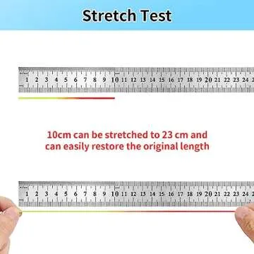 Ohtomber 1MM Rainbow Elastic String for Jewelry Making