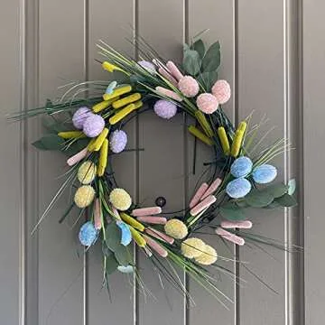 GREENTIME Faux Eucalyptus Stems 13 Inches for Elegant Arrangements