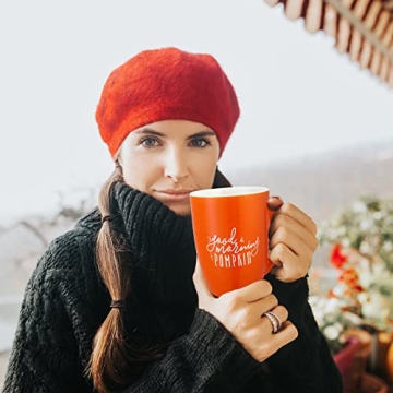 Funtery Thanksgiving Coffee Mugs - Autumn Pumpkin Cups