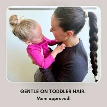 JenMom Elastic Hair Bands - 100 Pack of Colorful Ties