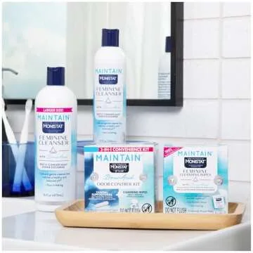 Monistat Feminine Wipes with Boric Acid, 12 Ct