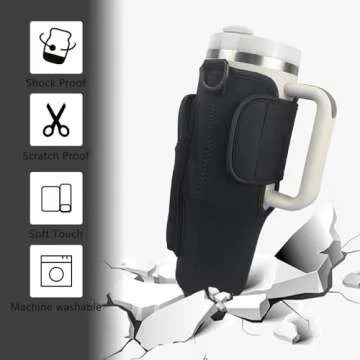 UXIETIN Stroller Cup Holder for Stanley - Versatile and Convenient Accessory for 30/40oz Cups