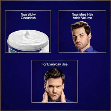 Moisturizing Parachute Hair Cream for Men's Grooming Needs