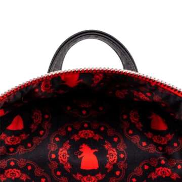 Loungefly Queen of Hearts Mini Backpack