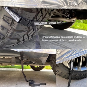Tecoom Waterproof Truck Car Cover for F150 Silverado