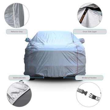 Tecoom Waterproof Truck Car Cover for F150 Silverado
