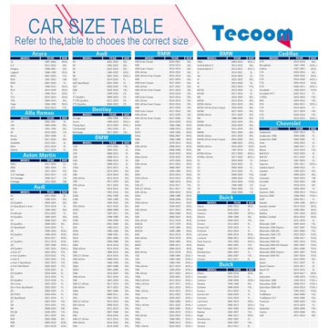 Tecoom Waterproof Truck Car Cover for F150 Silverado